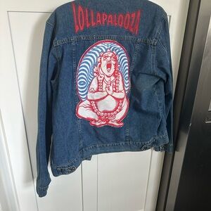 Lollapalooza Blue Jean Jacket